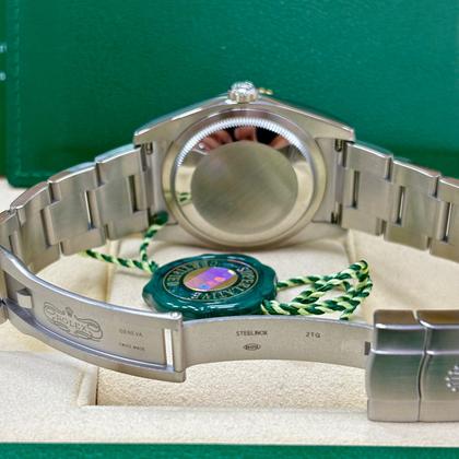 Rolex Oyster Perpetual 36 116000 Blue Dial Box and Papers
