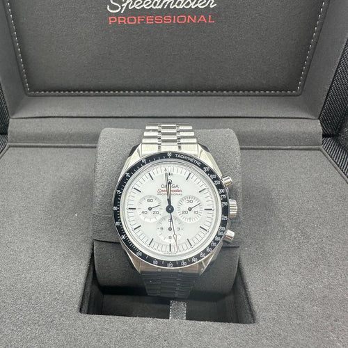 Omega Speedmaster Professional Moonwatch White Dial 310.30.42.50.04.001