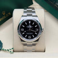 Rolex Explorer 124270 New 2026 Black Dial Oyster Bracelet
