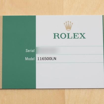 Rolex Daytona Cosmograph 116500LN 40mm Black Ceramic Steel