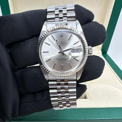 Rolex Datejust 36 16014 Silver Dial