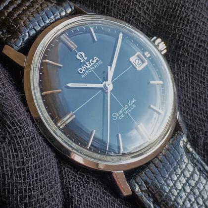 Omega Seamaster DeVille Don Draper Black Vintage Automatic 1966