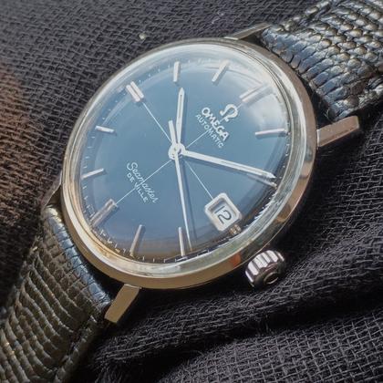 Omega Seamaster DeVille Don Draper Black Vintage Automatic 1966