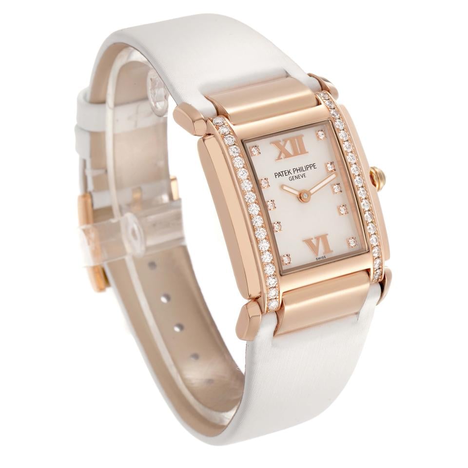 Patek Philippe Twenty~4 4920R-010 Rose Gold Diamond Ladies Watch