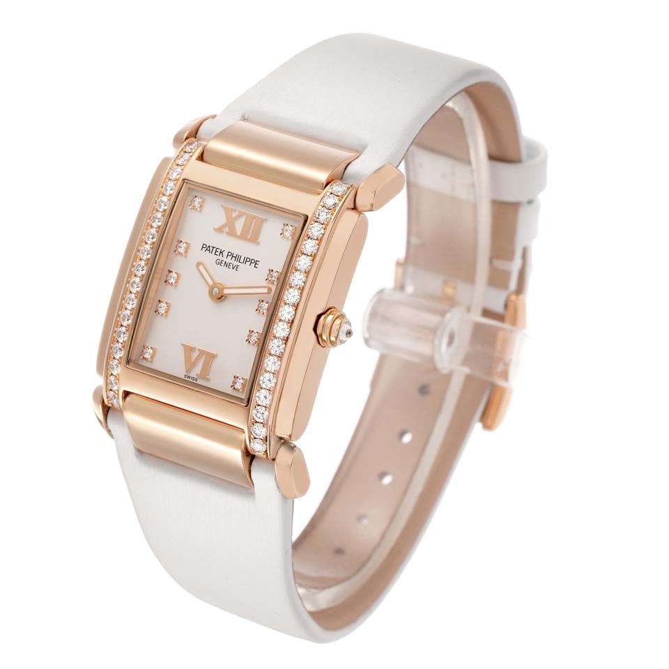 Patek Philippe Twenty~4 4920R-010 Rose Gold Diamond Ladies Watch