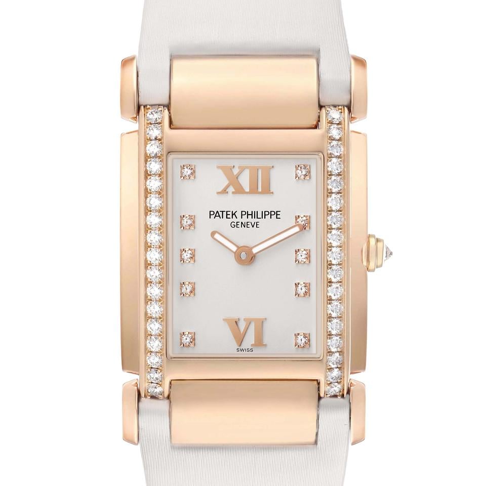 Patek Philippe Twenty~4 4920R-010 Rose Gold Diamond Ladies Watch