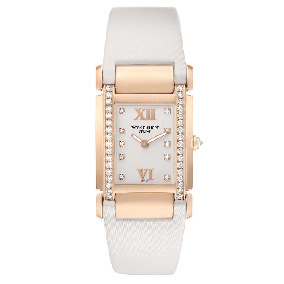 Patek Philippe Twenty~4 4920R-010 Rose Gold Diamond Ladies Watch