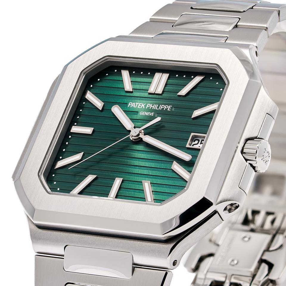 Patek Philippe Cubitus 45 Green 5821/1A-001 New Unworn 2025 Full Set