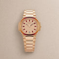 Patek Philippe Nautilus Ladies 7118/1300R-001 36mm Cognac Dial Rose Gold