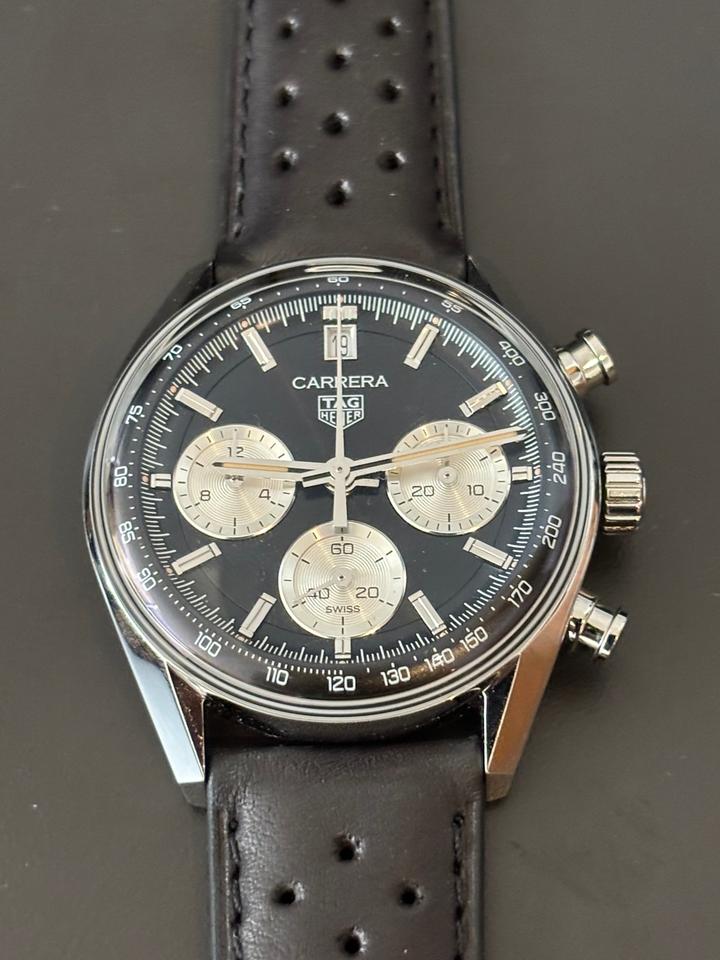TAG Heuer Carrera Chronograph CBS2210.FC6534 Glassbox