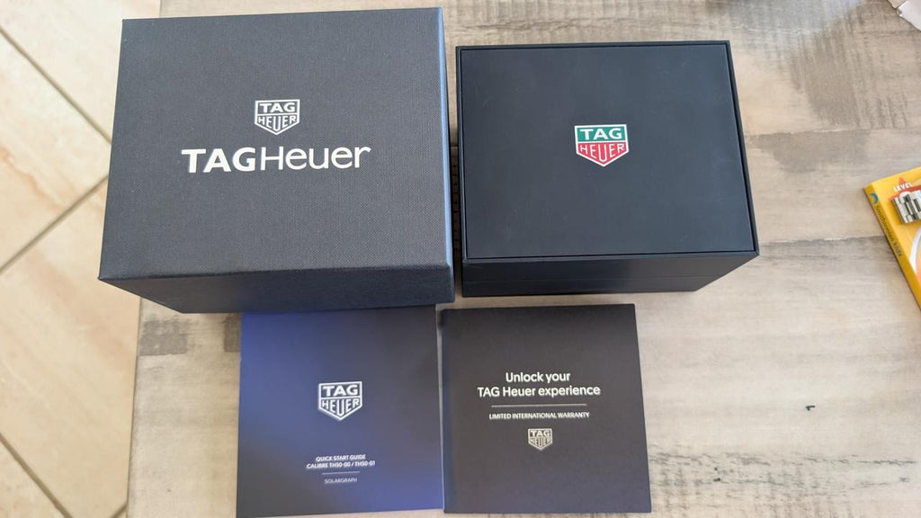 TAG Heuer Formula 1 Solargraph WBY1113.BA0042 Green Bezel Limited Edition