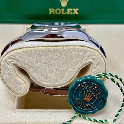 Rolex Oyster Perpetual 36 116000 Blue Dial Box and Papers