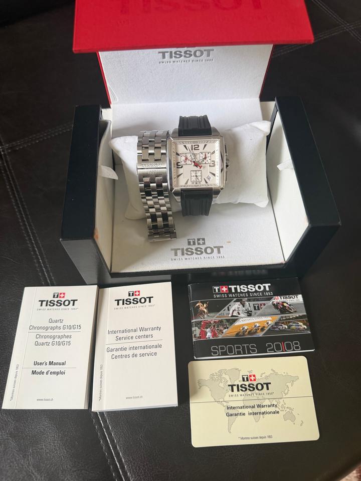 Tissot Quadrato Chronograph