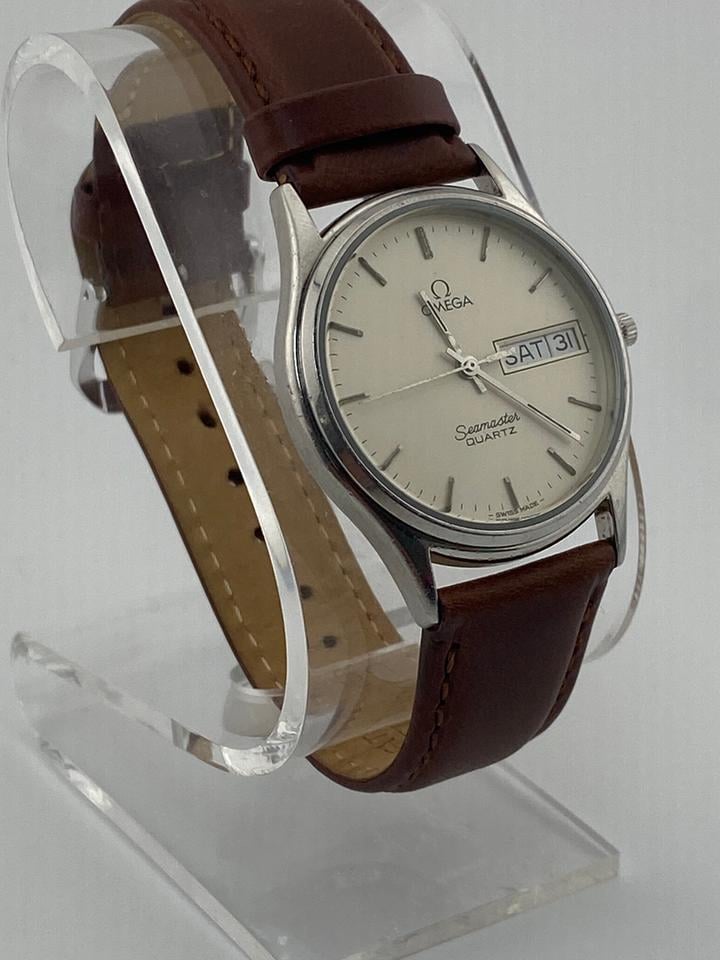 Omega Seamaster Rare Vintage Quartz Bilingual Date Reference 1437