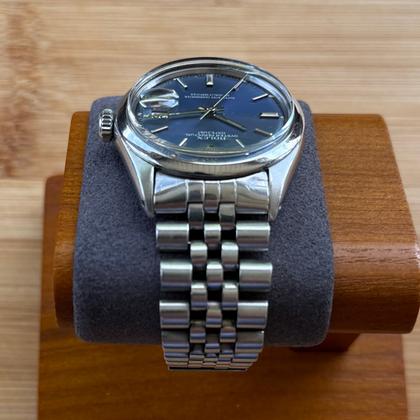 Rolex Datejust 36 1600 1972 Rare Blue Dial Jubilee