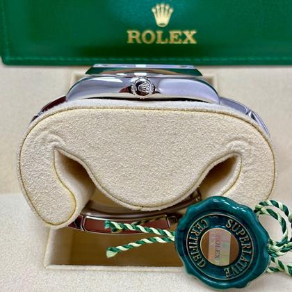 Rolex Oyster Perpetual 36 116000 Blue Dial Box and Papers