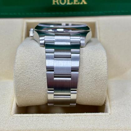 Rolex Oyster Perpetual 36 116000 Blue Dial Box and Papers